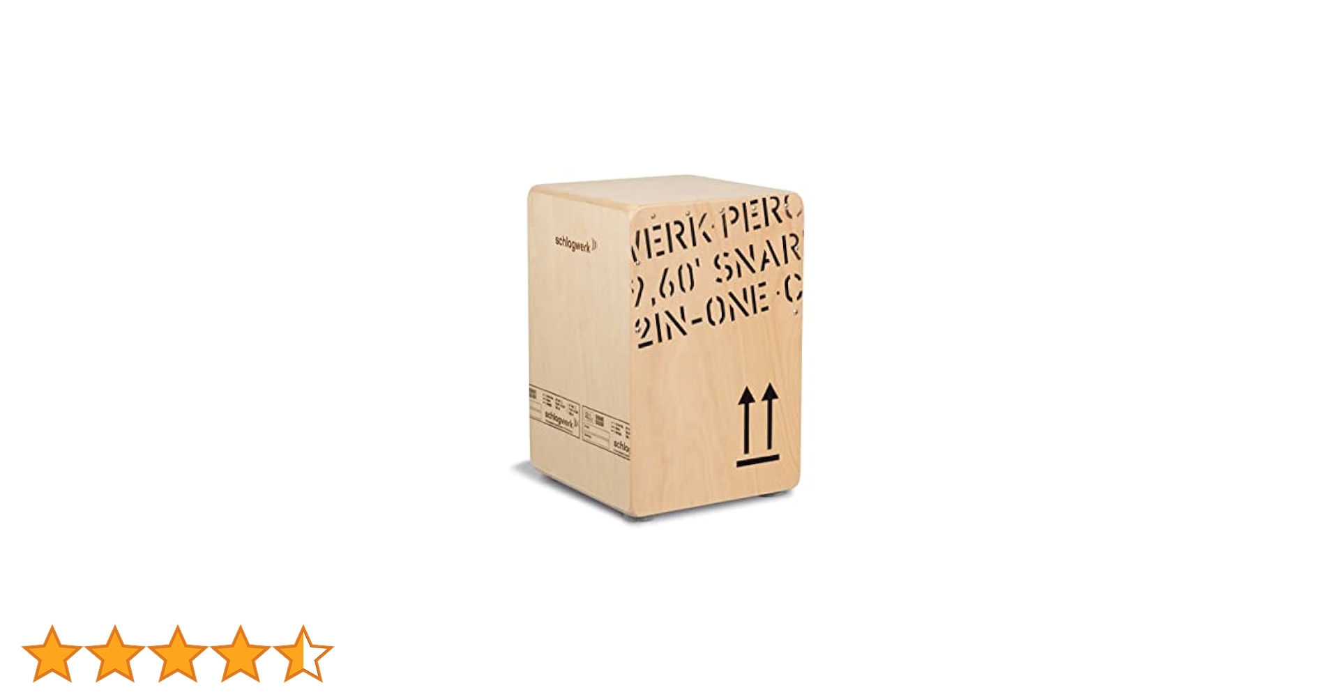 Amazon.co.jp: SCHLAGWERK シュラグヴェルク 2 in One カホン SR